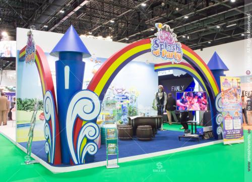 SPLASH & PARTY EXHIBITION STAND